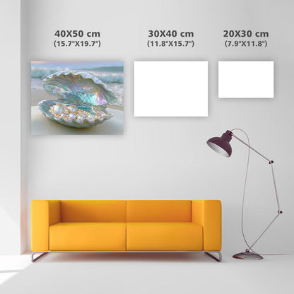 Opal Shell Treasure - Diamond Painting