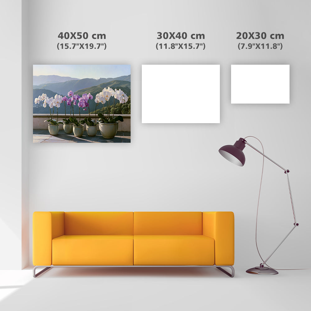 Orchid Terrace - Diamond Painting