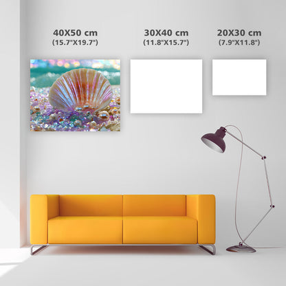 Pearl Seashell Cove - Diamond Painting