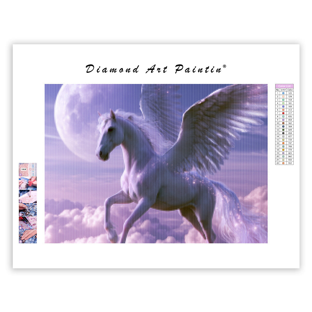 Pegasus Moonlight - Diamond Painting