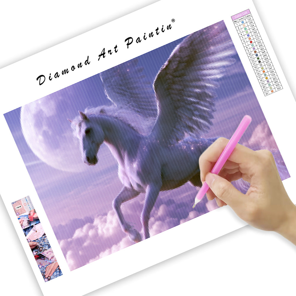 Pegasus Moonlight - Diamond Painting