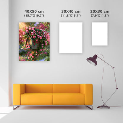 Rose Mailbox - Diamond Painting