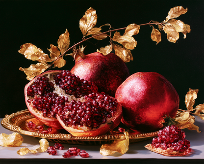 Ruby Pomegranate - Diamond Painting