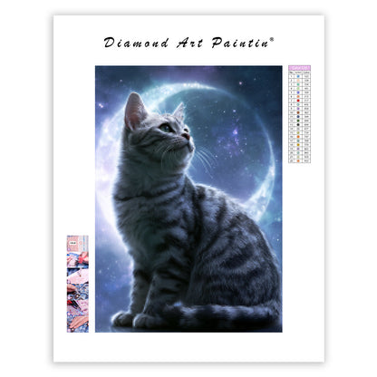 Starlight Cat - Diamond Painting