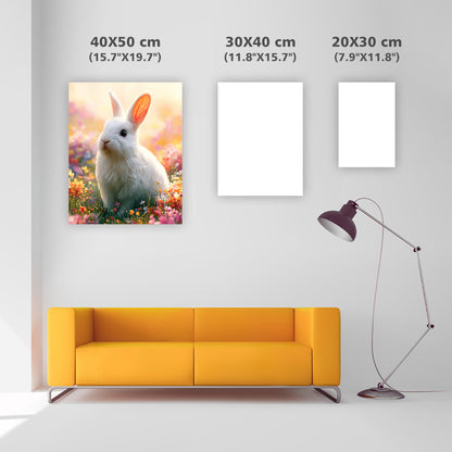Wildflower Bunny - Diamond Painting