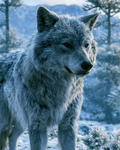 Winter Wolf - Diamond Painting