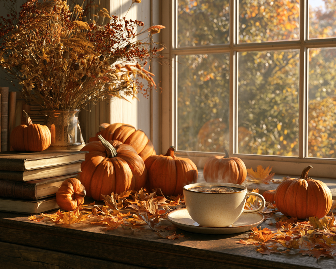 Autumn Cafe - Diamond Painting