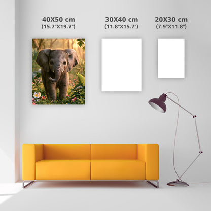 Baby Elephant - Diamond Painting