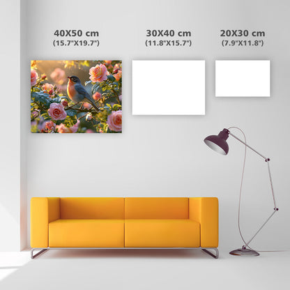 Bird Cottage Garden - Diamond Painting
