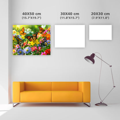 Butterfly Garden - Diamond Painting