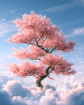 Cherry Blossom Tree - Diamond Painting