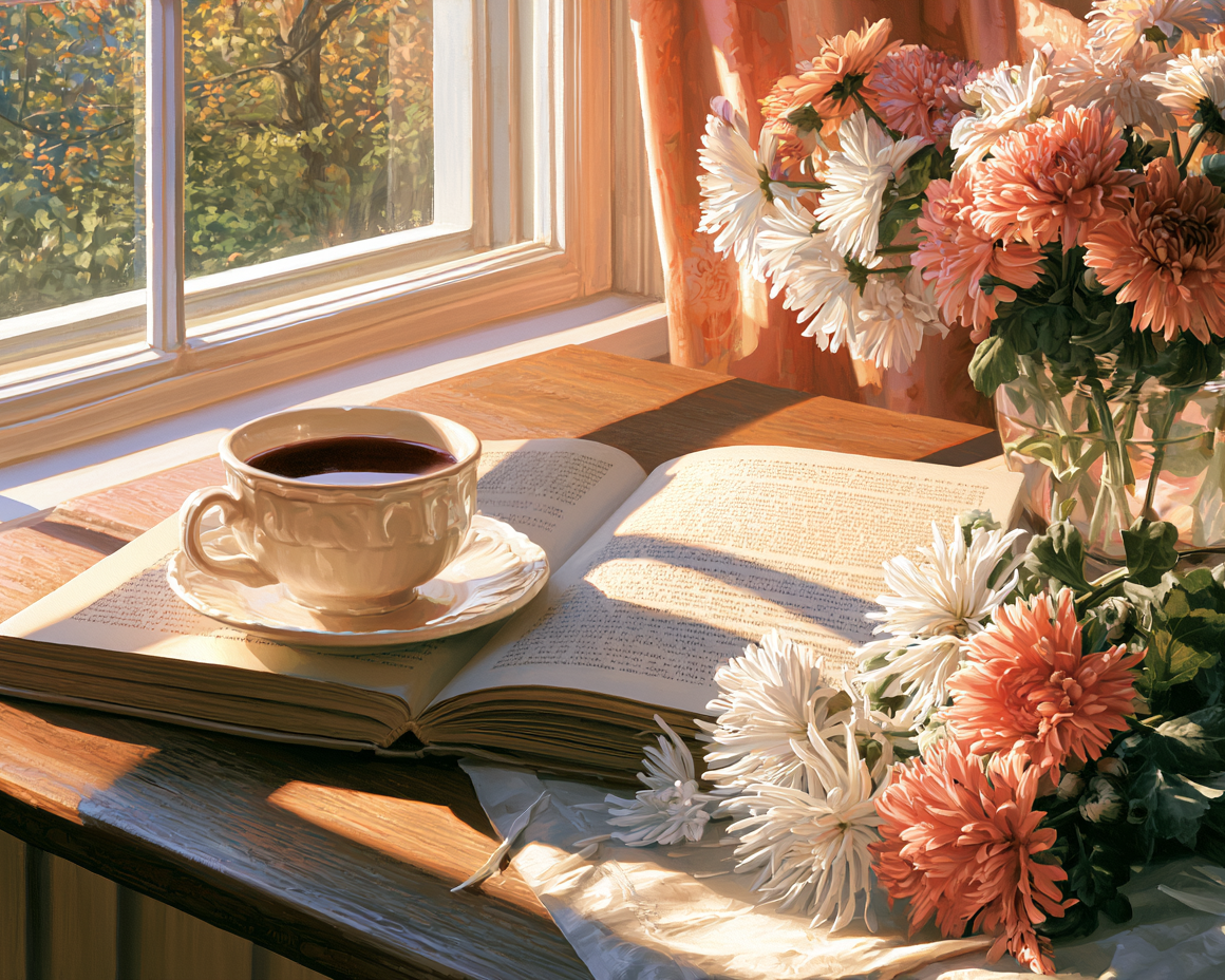 Coffee Morning - Diamond Painting