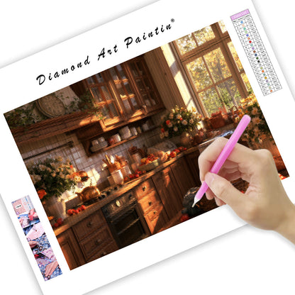 Country Kitchen - Diamond Painting