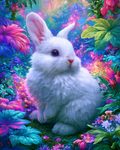 Cute Bunny - Diamond Painting