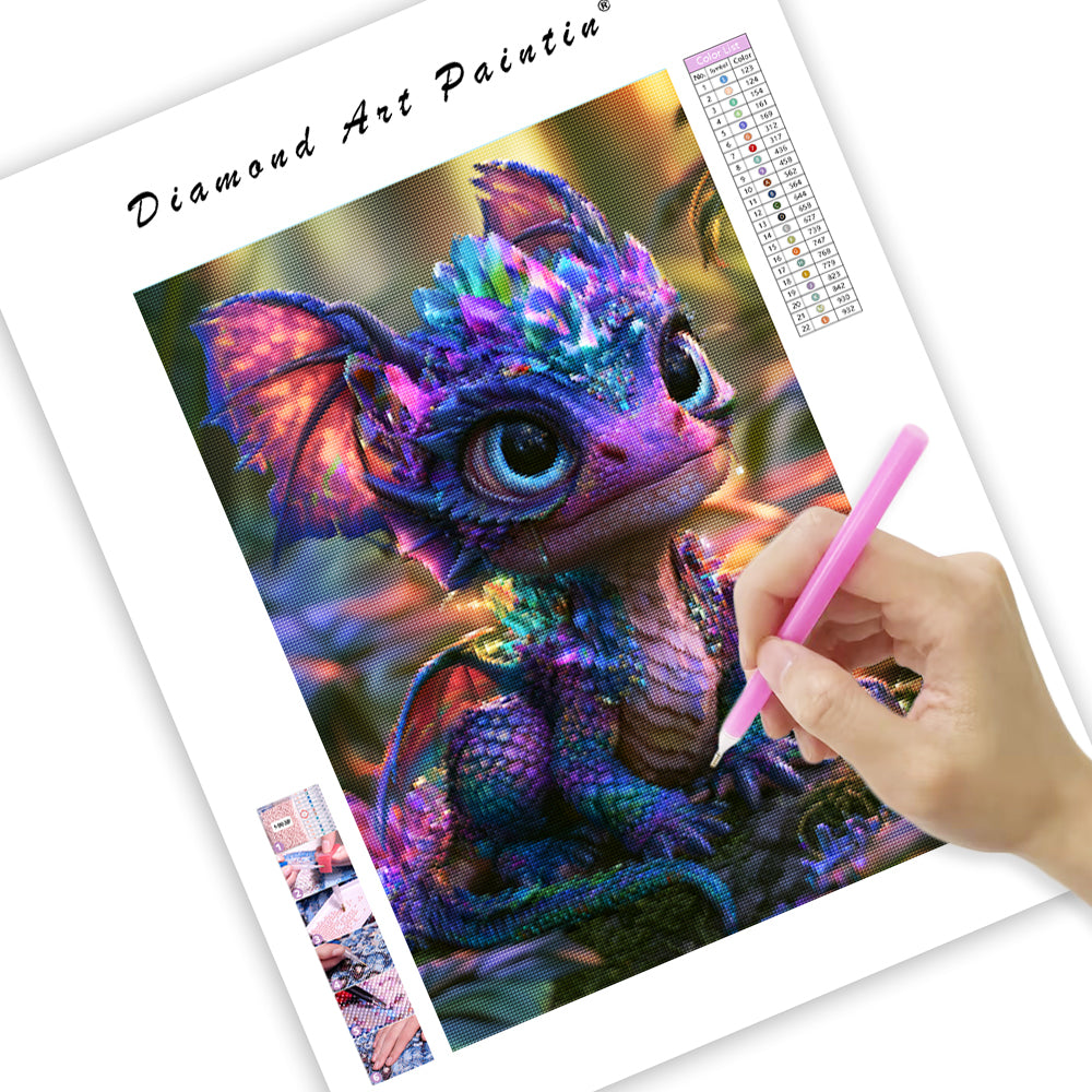 Fantasy Dragon - Diamond Painting