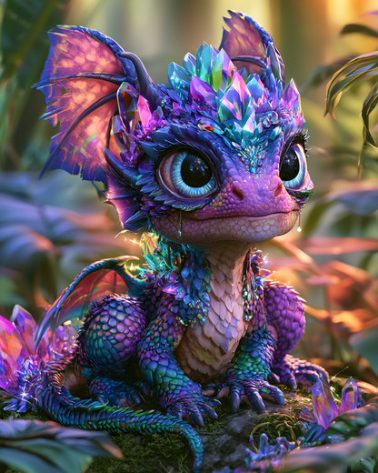 Fantasy Dragon - Diamond Painting