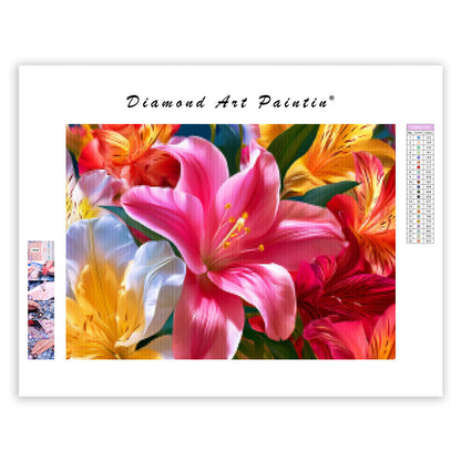 Floral Fantasy - Diamond Painting