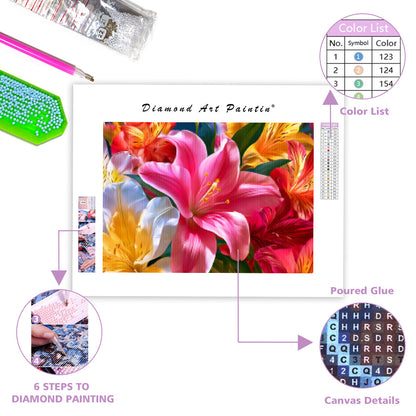 Floral Fantasy - Diamond Painting
