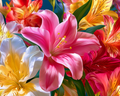 Floral Fantasy - Diamond Painting