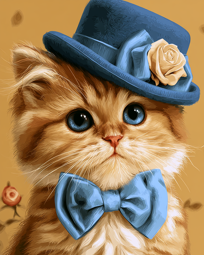 Gentleman Cat - Diamond Painting