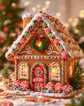 Gingerbread House - Diamond Painting