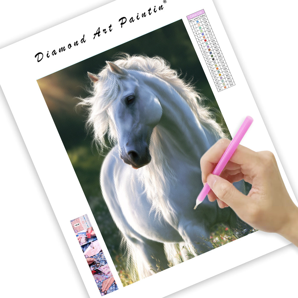 Horse Portrait - Diamond Painting
