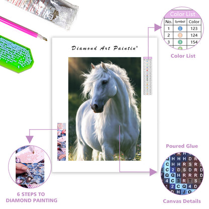 Horse Portrait - Diamond Painting