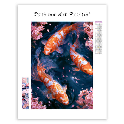 Koi Garden - Diamond Painting