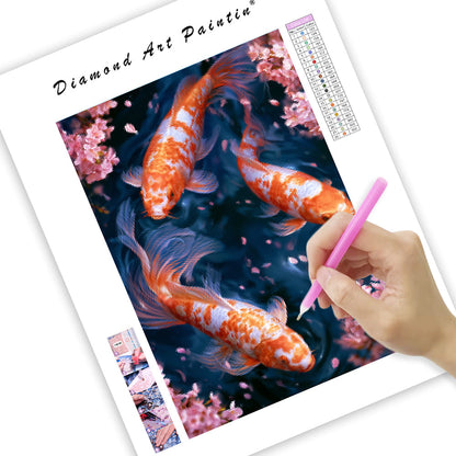 Koi Garden - Diamond Painting