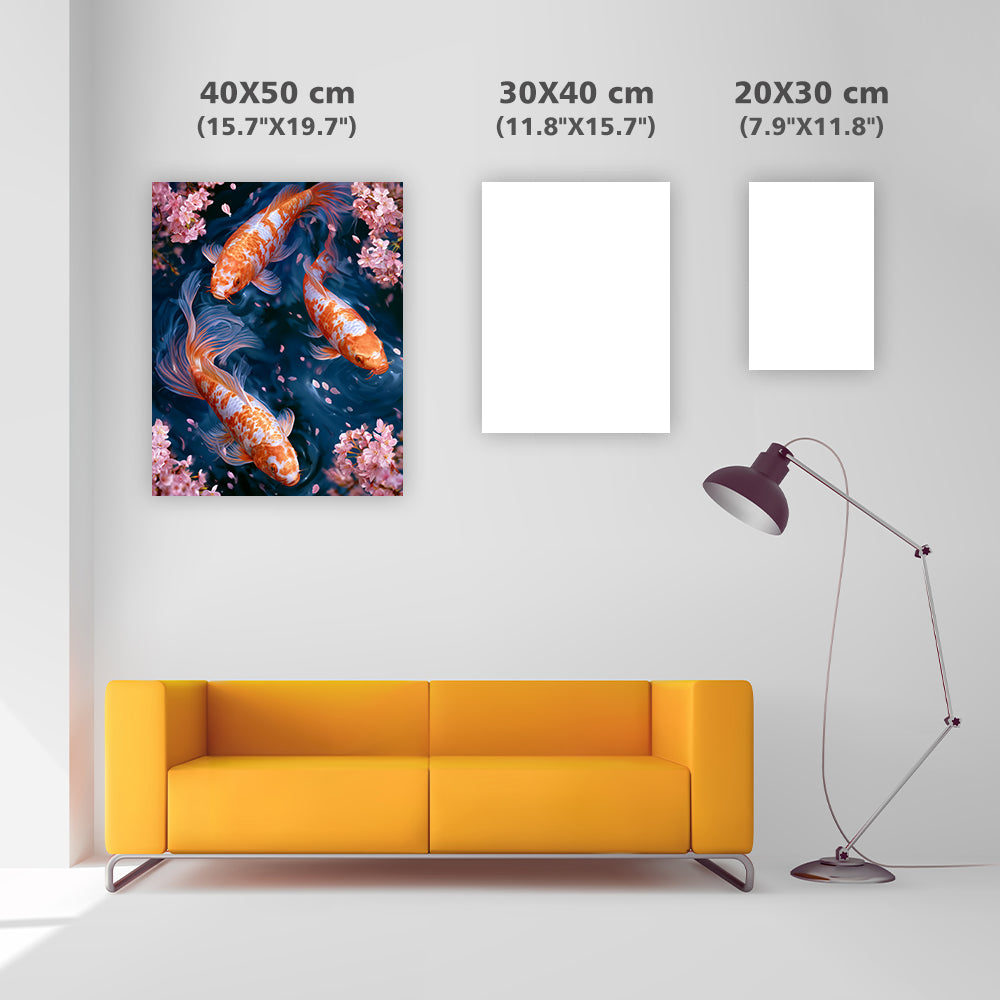 Koi Garden - Diamond Painting