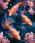 Koi Garden - Diamond Painting