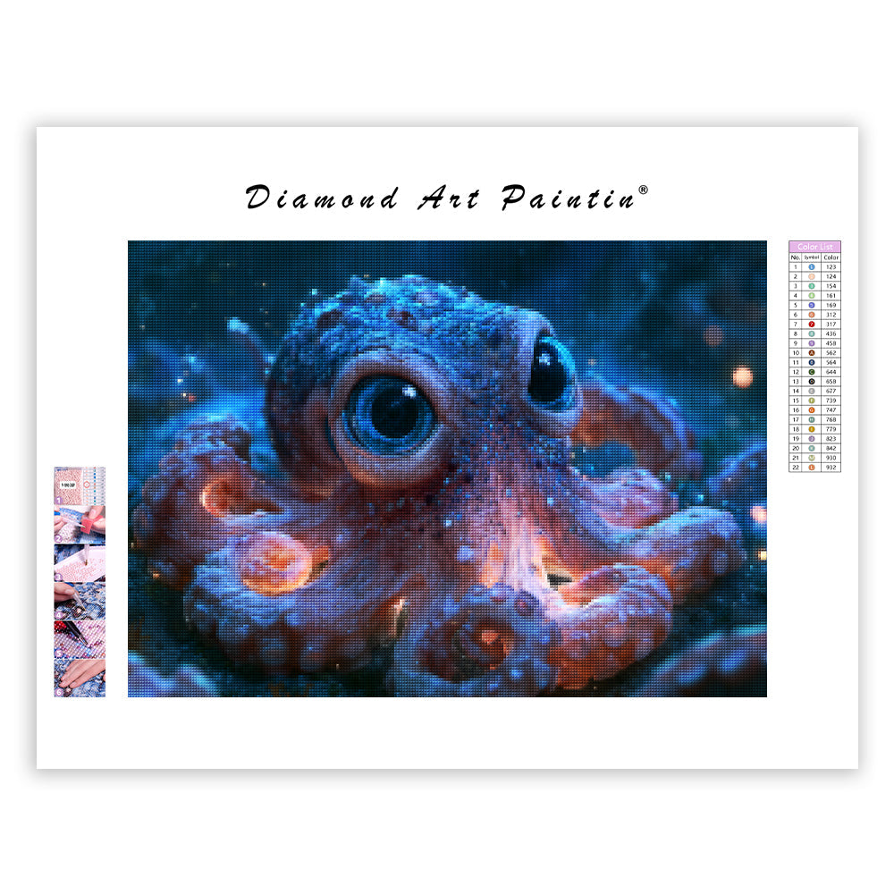 Magic Octopus - Diamond Painting