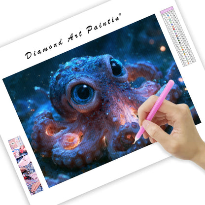 Magic Octopus - Diamond Painting