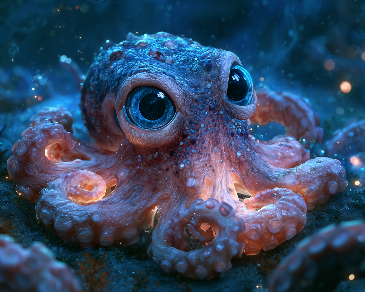 Magic Octopus - Diamond Painting