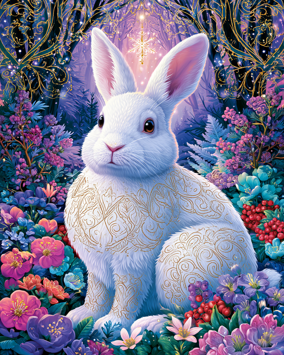 Magic Rabbit - Diamond Painting