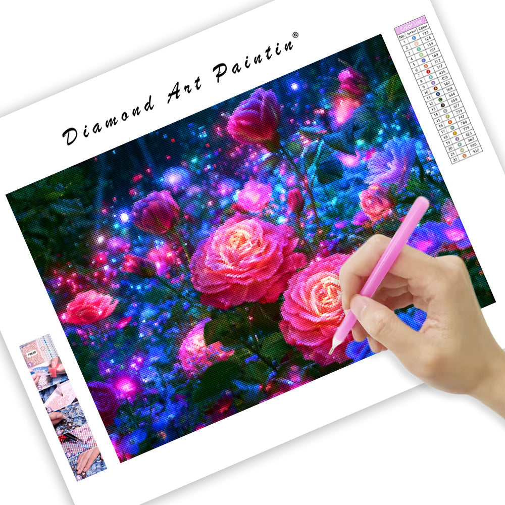Magic Rose - Diamond Painting