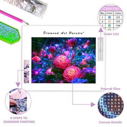 Magic Rose - Diamond Painting