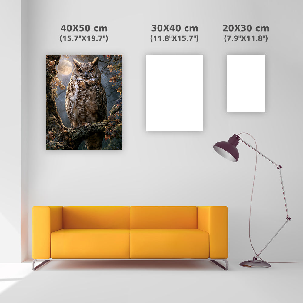 Magical Owl - Diamond Painting