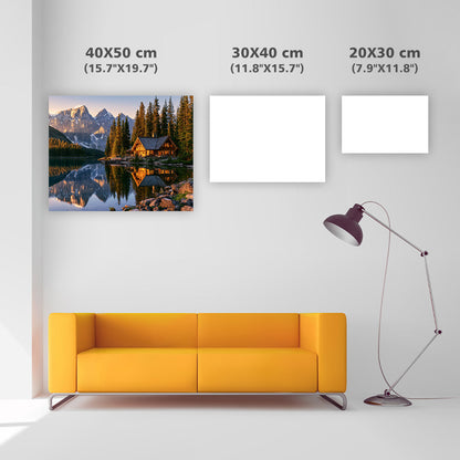 Mountain Cabin - Diamond Painting