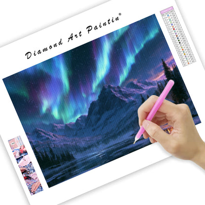 Northern Lights - Diamond Painting