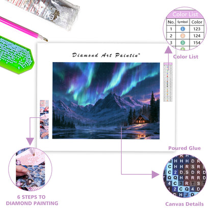 Northern Lights - Diamond Painting