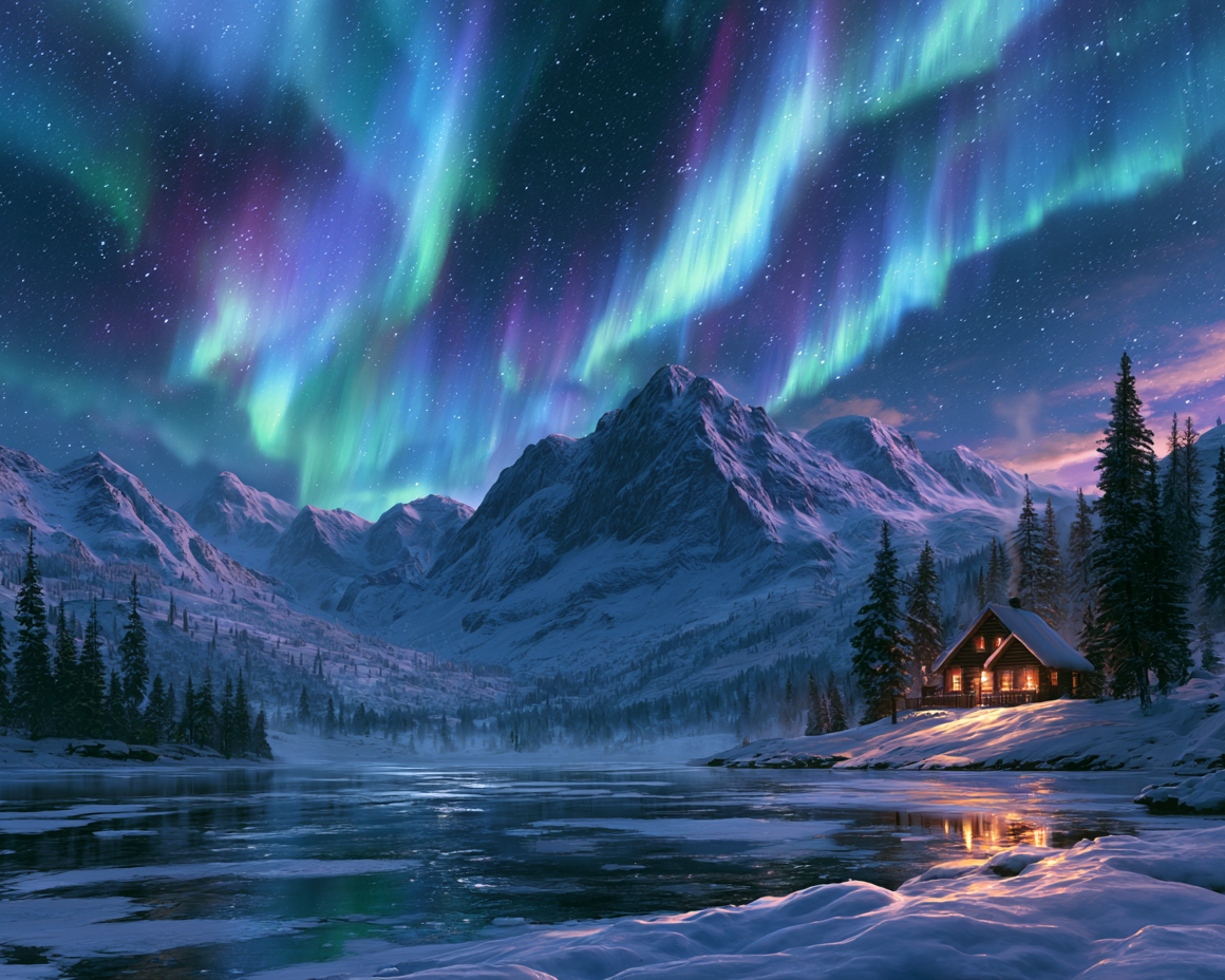 Northern Lights - Diamond Painting