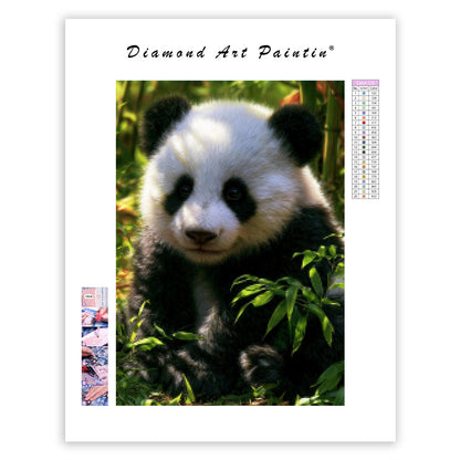 Panda Forest - Diamond Painting