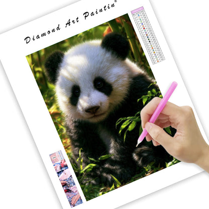 Panda Forest - Diamond Painting