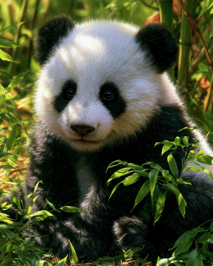 Panda Forest - Diamond Painting