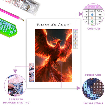 Phoenix Bird - Diamond Painting