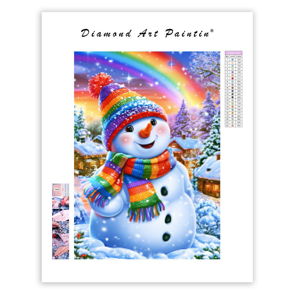 Rainbow Christmas - Diamond Painting