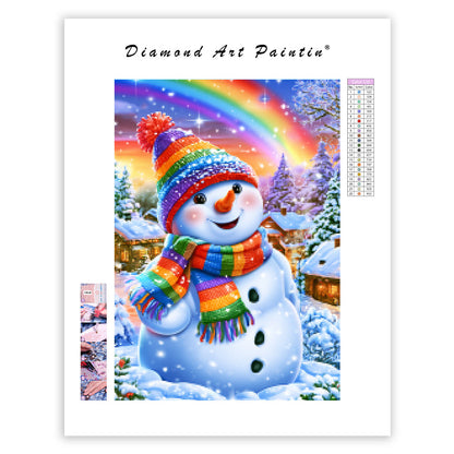 Rainbow Christmas - Diamond Painting
