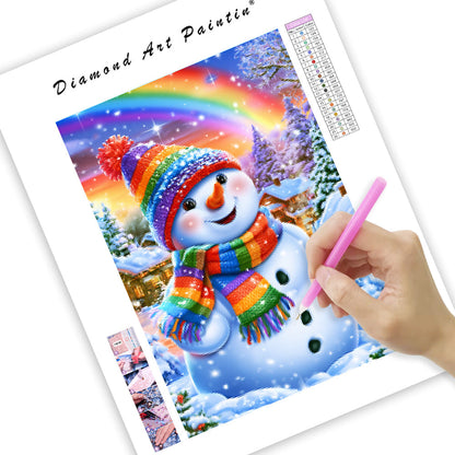 Rainbow Christmas - Diamond Painting