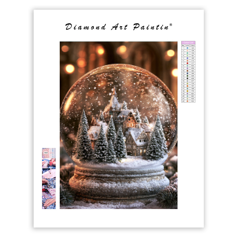 Snow Globe - Diamond Painting